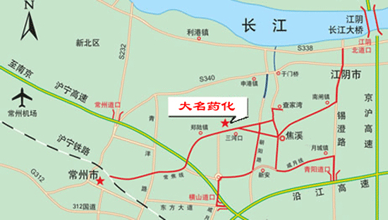 奇樂(lè)機(jī)械（大名藥化）地圖